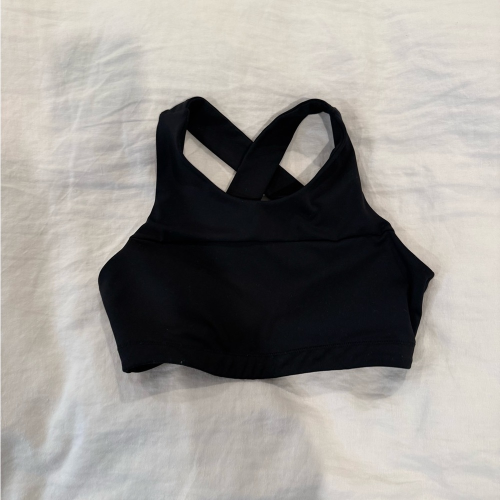Black Sports Bra